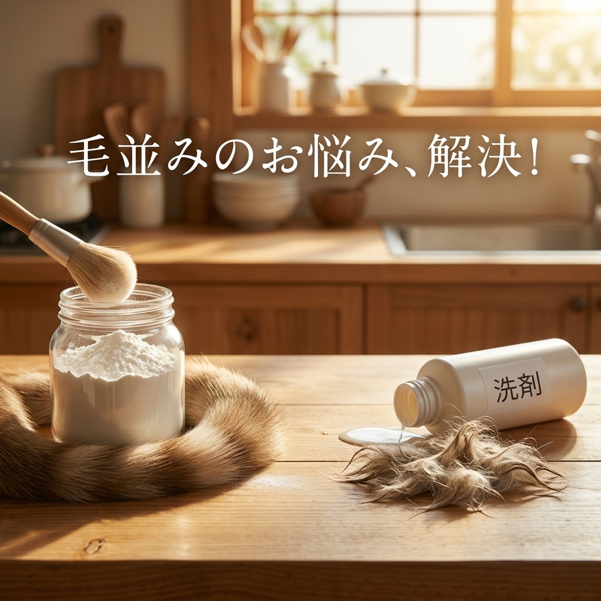 ペットの毛の手入れにコーンスターチを：その効果と安全な使用ガイド